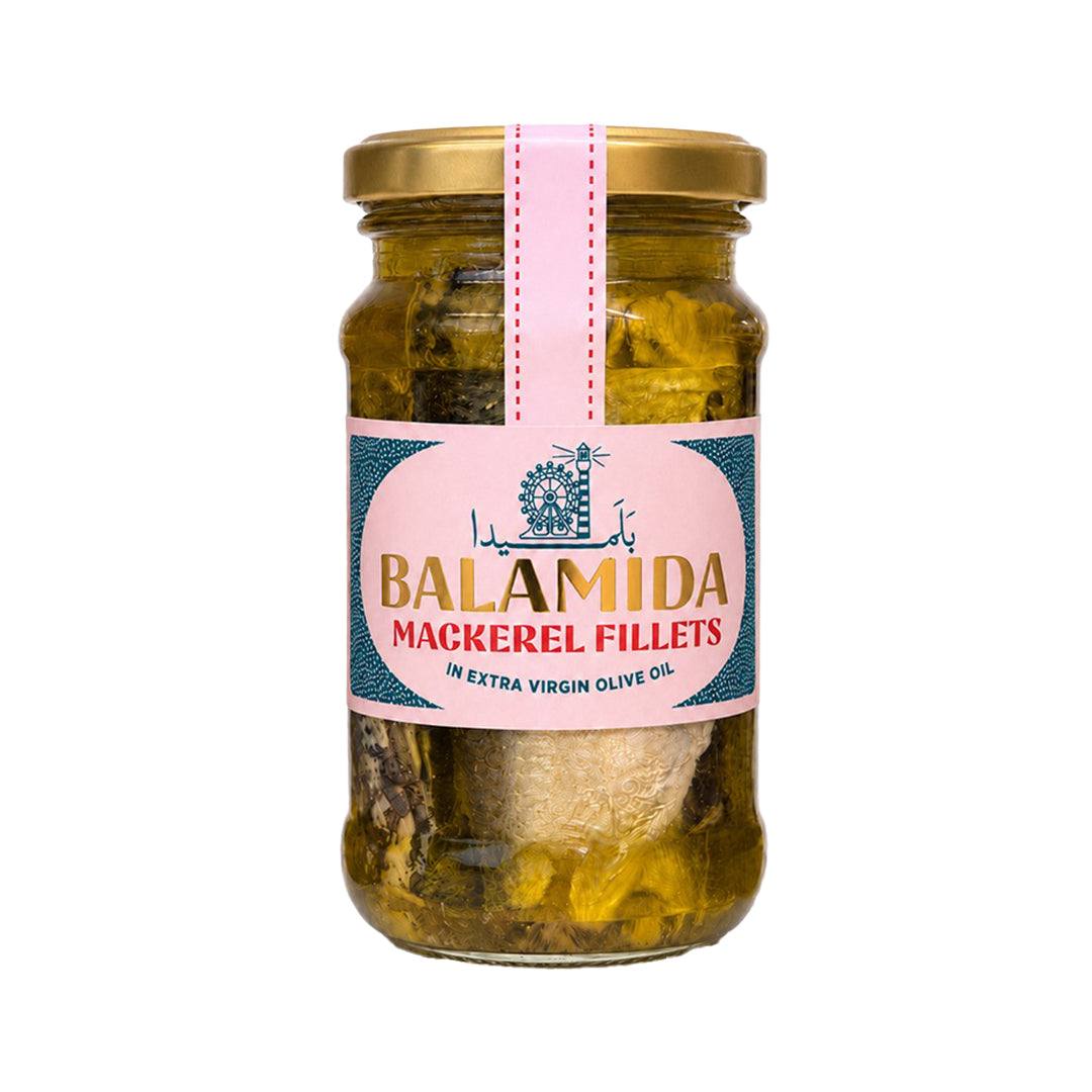 Mackerel Fillets in Extra Virgin Olive Oil 180g