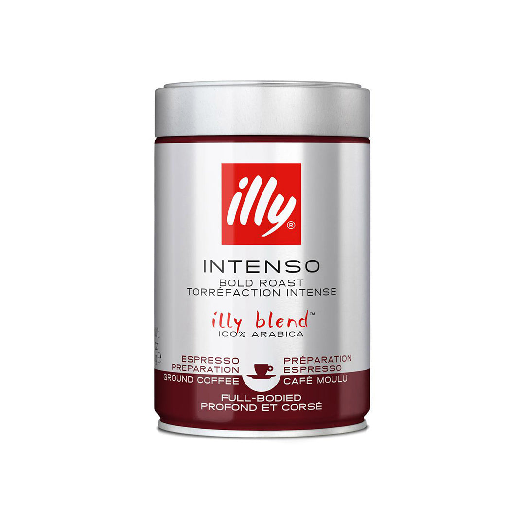 Illy Intenso Ground Coffee Bold Roast 250g