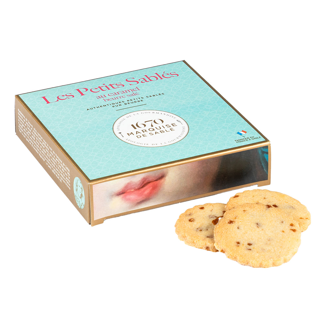 Biscuits Sablés aux Pépites de Caramel au Beurre Salé 100g