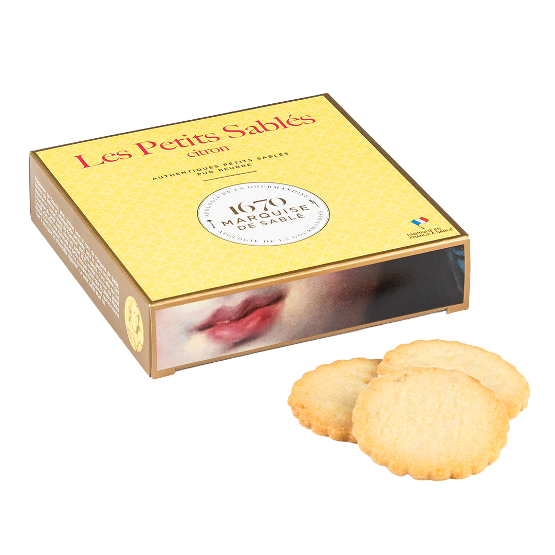 Biscuits Sablés aux Pépites de Citron 100g