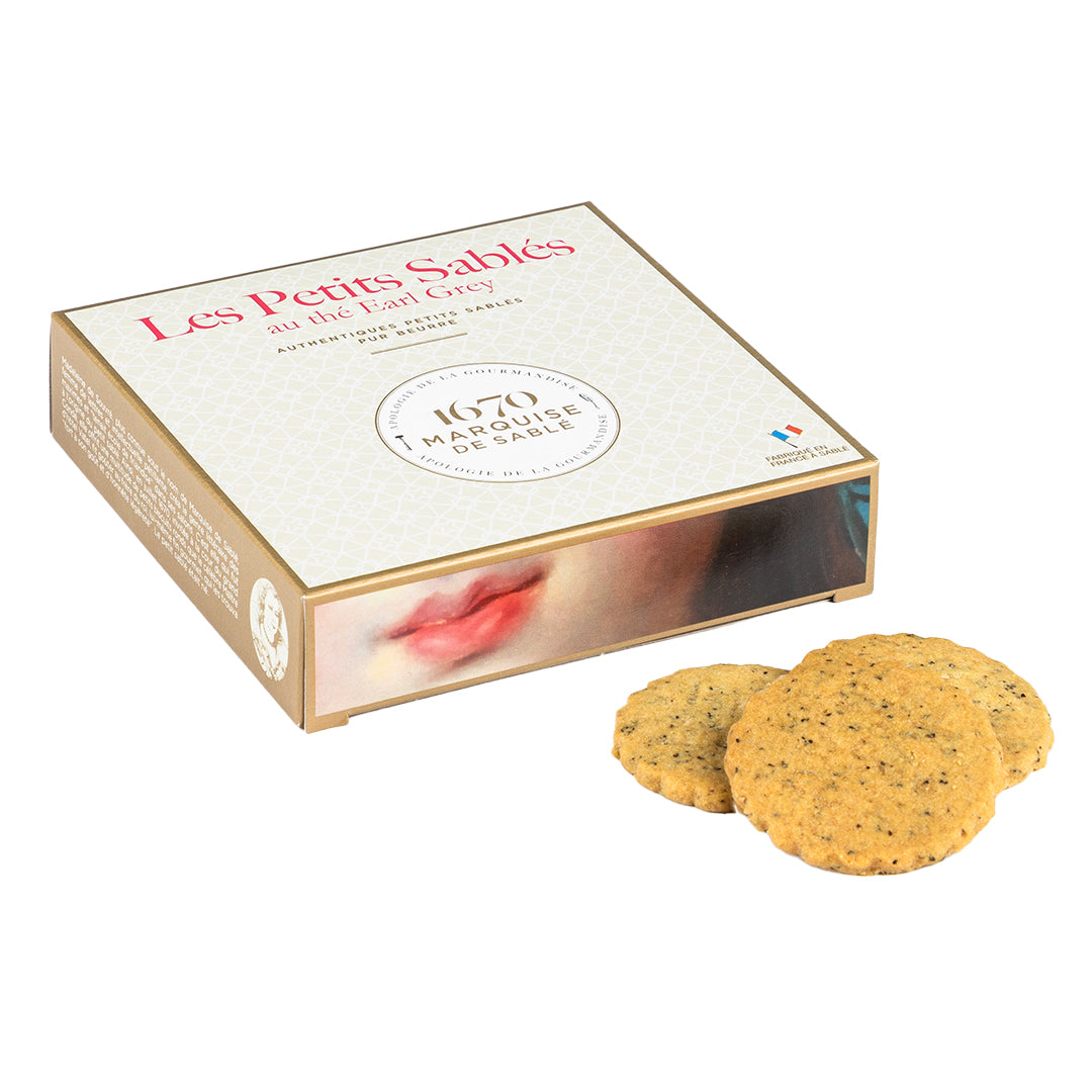 Biscuits Sablés au Thé Earl Grey 100g