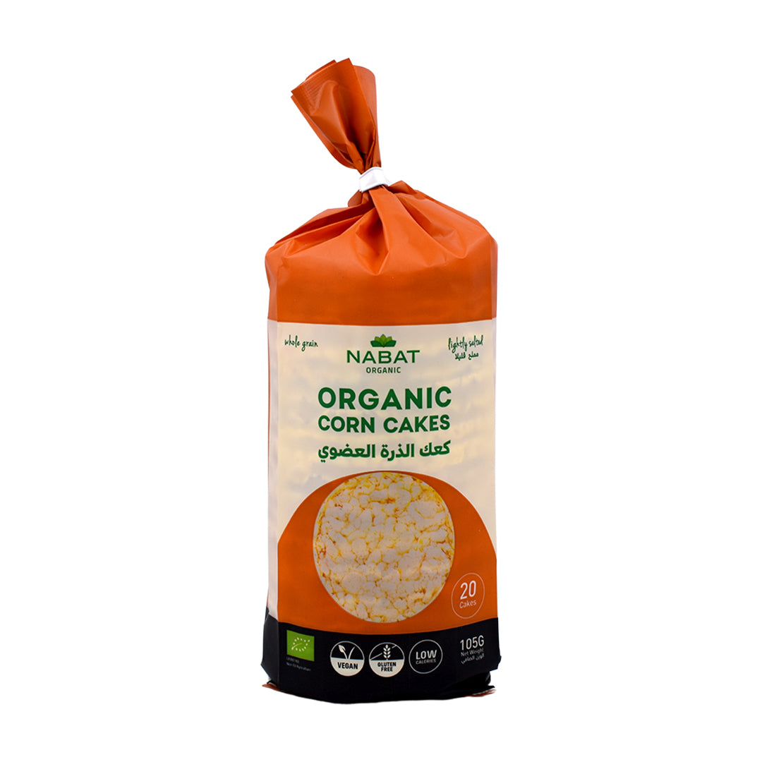 Nabat Organic Corn Cakes Lightly Salted 105g