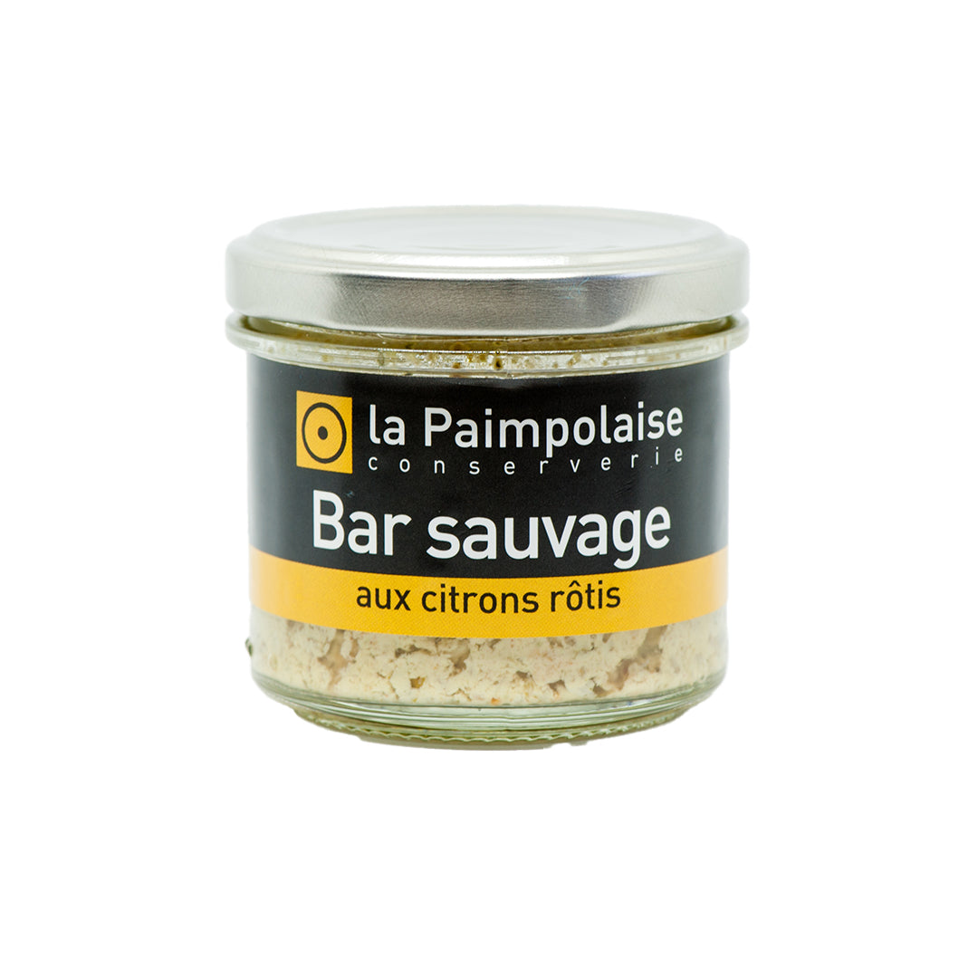 Bar Sauvage aux Citrons Rôtis 90g