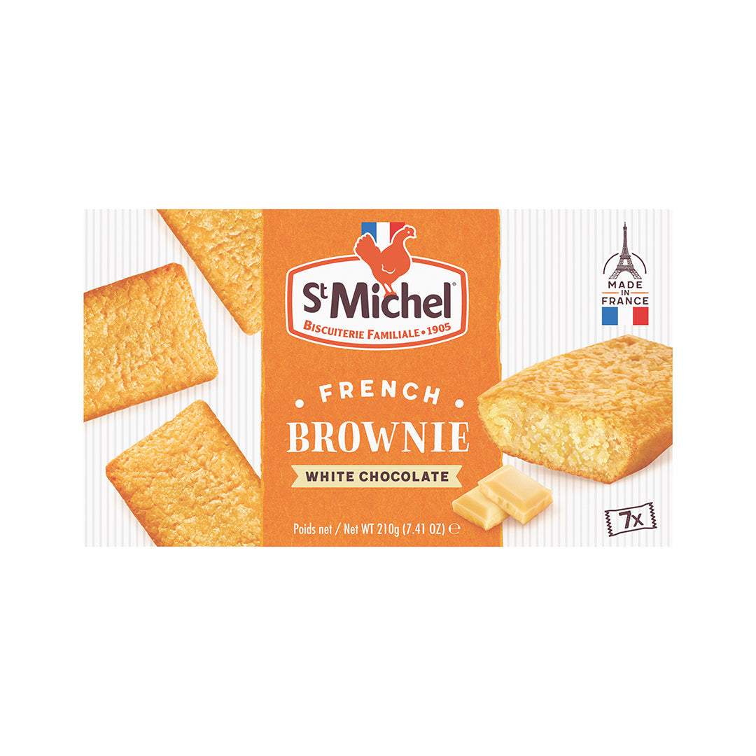 White Chocolate Brownies - 7 pcs