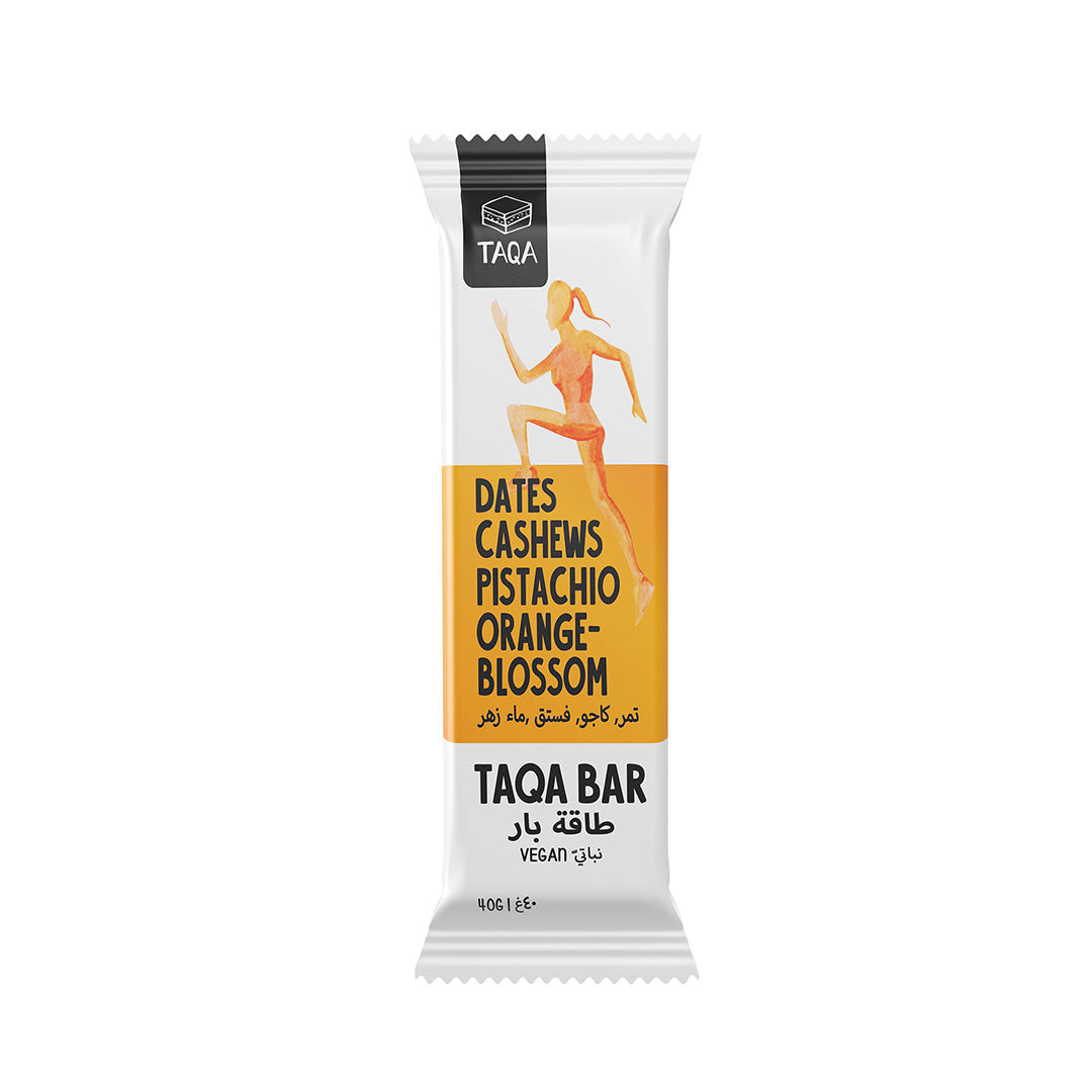 Pistachio Orange Blossom Bar 50g
