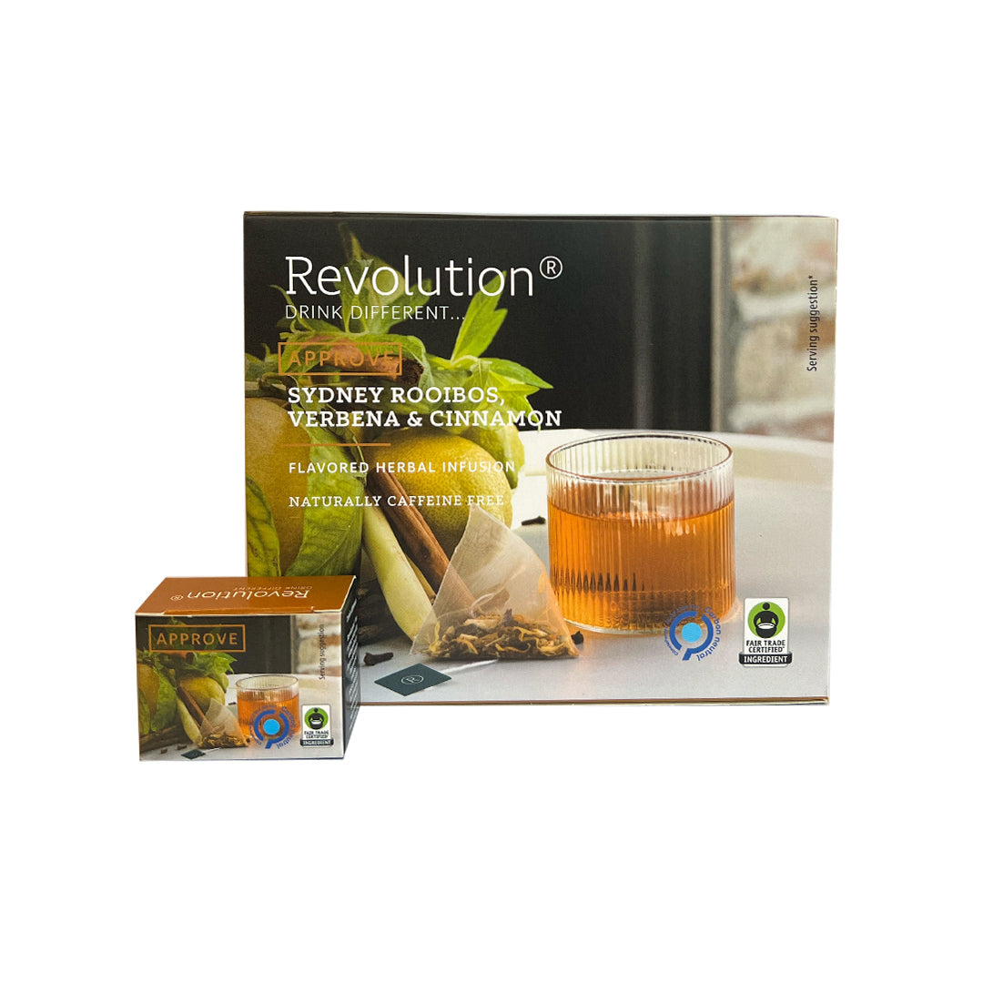 Sydney Rooibos, Verbena & Vinnamon Herbal Infusion 'Approve' - 30 bags