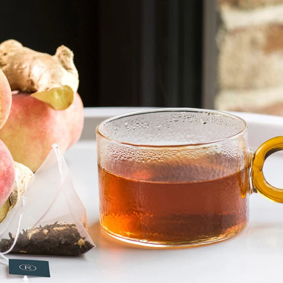 Spanish White Peach & Ginger Black Tea 'Adore' - 30 bags