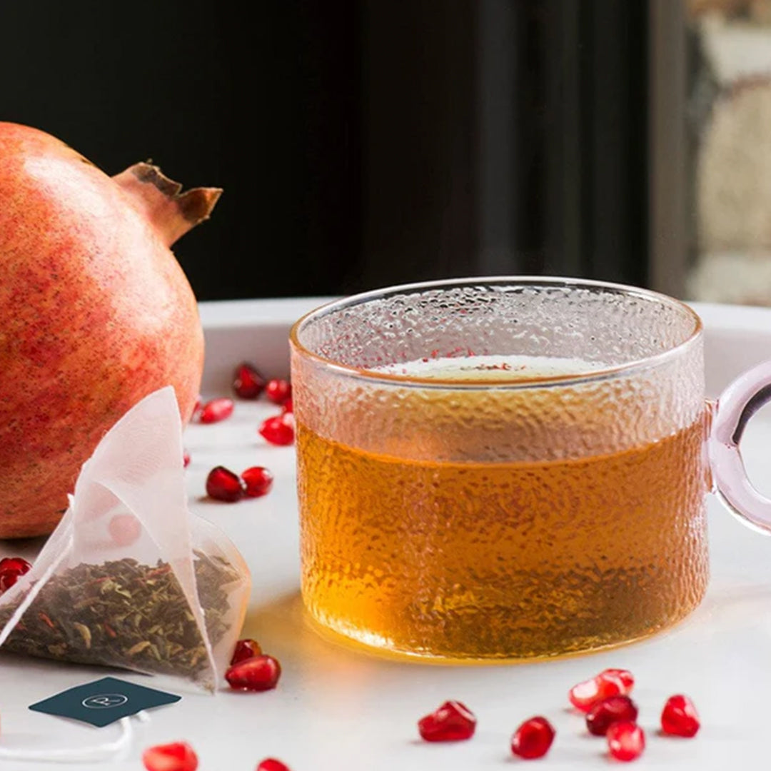 Moroccan Pomegranate & Safflower White Tea 'Recognize' - 30 bags