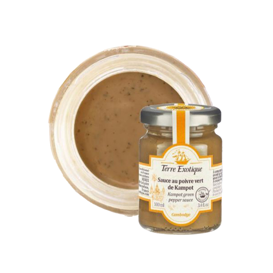 Sauce au Poivre Vert de Kampot 100ml