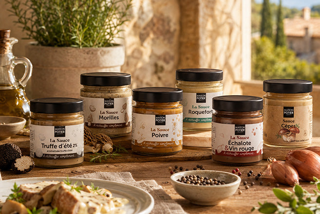 Chef-inspired sauces and culinary foundations from Provence